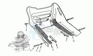 Daytona 1000 RS RS drawing Pillar-optional