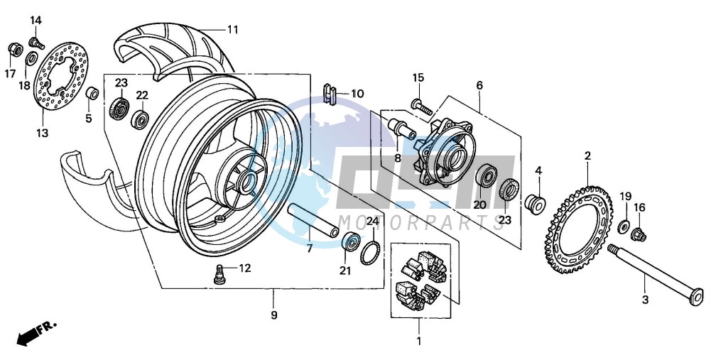 REAR WHEEL