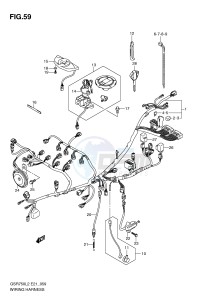 GSR750 (E21) drawing WIRING HARNESS (GSR750L2 E24)