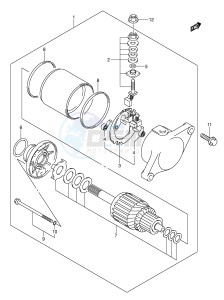 LT-F400 (E24) drawing STARTING MOTOR