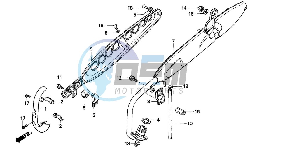 EXHAUST MUFFLER