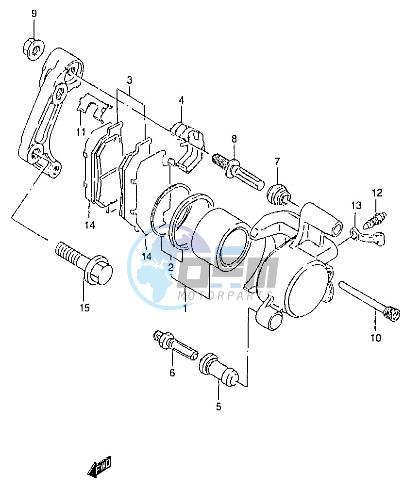 FRONT CALIPER