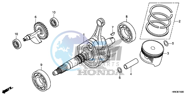 CRANKSHAFT/PISTON