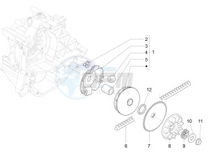 FLY 50 4T 4V USA (NAFTA) drawing Driving pulley