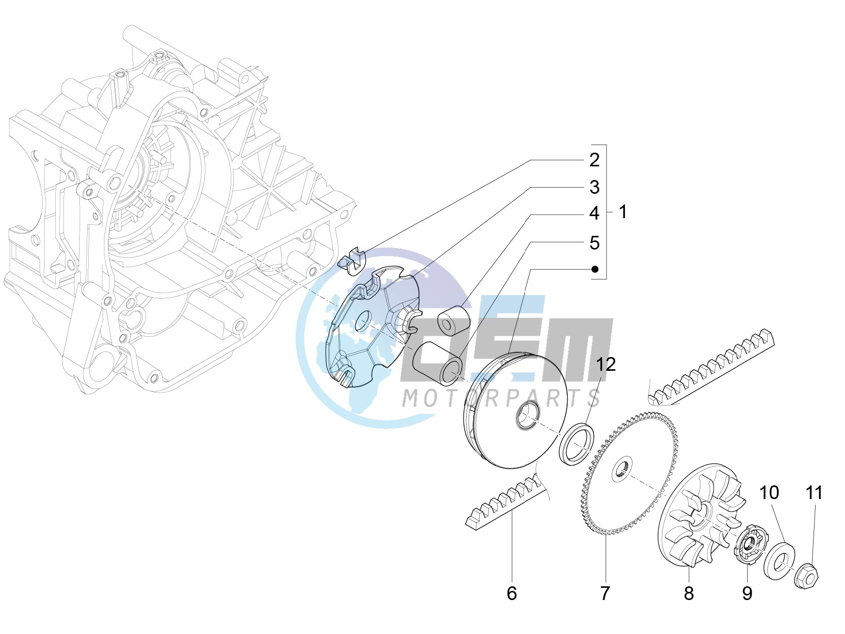 Driving pulley