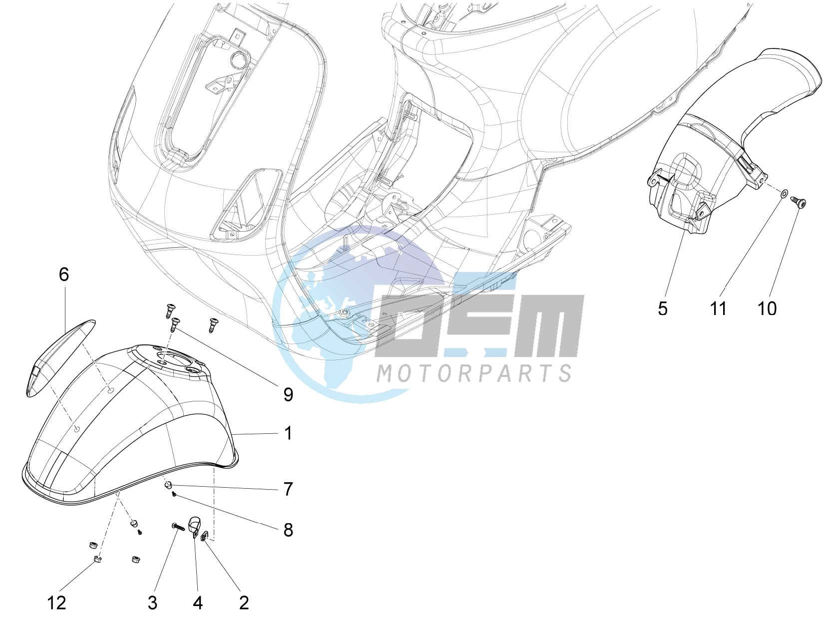 Wheel housing - Mudguard