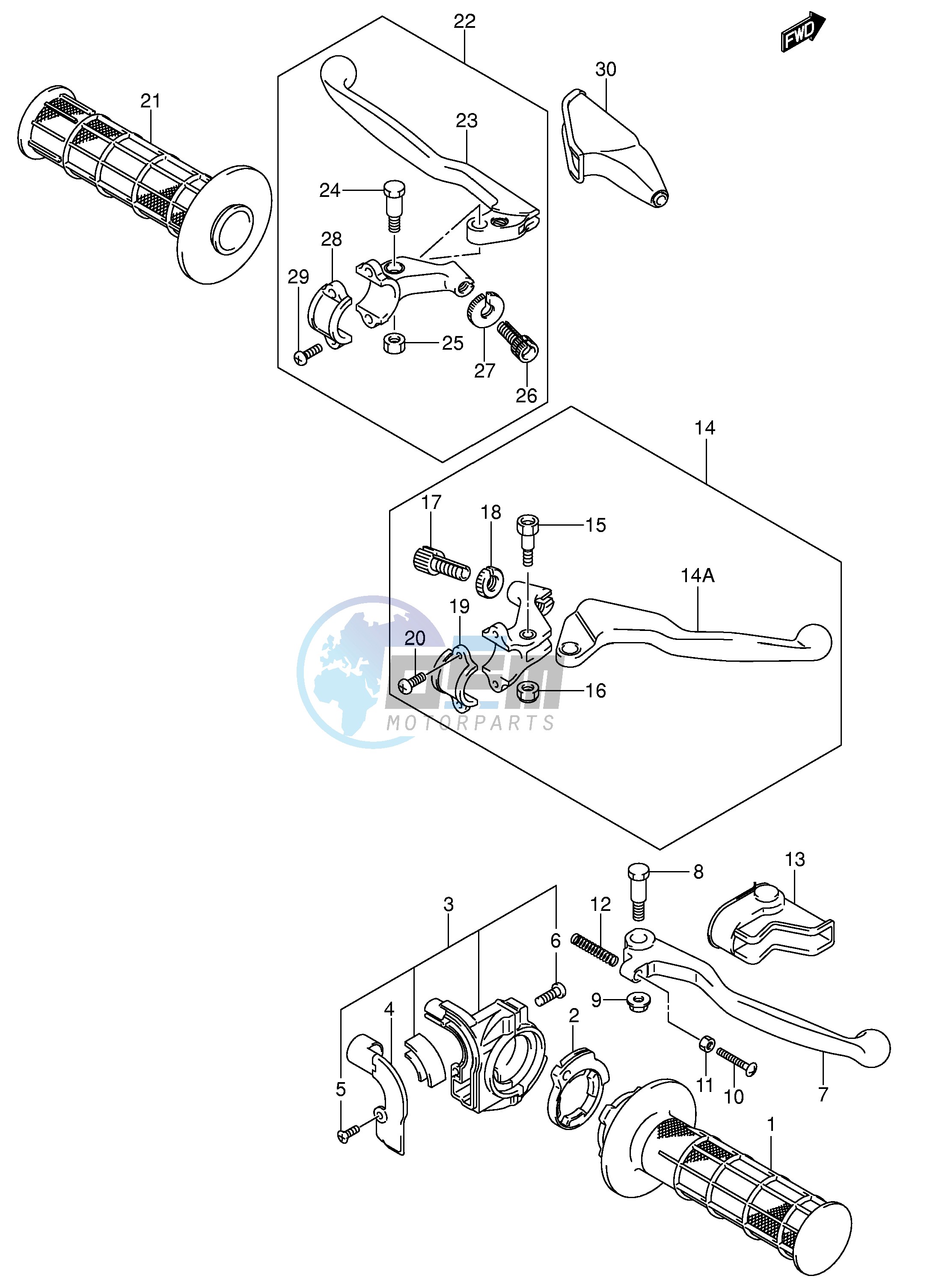 HANDLE LEVER