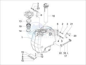 Runner 200 ST 4t e3 drawing Fuel Tank