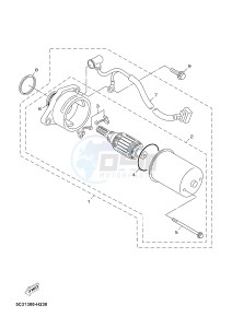 OVETTO 4 50 OVETTO 4 (2ACA) drawing STARTING MOTOR