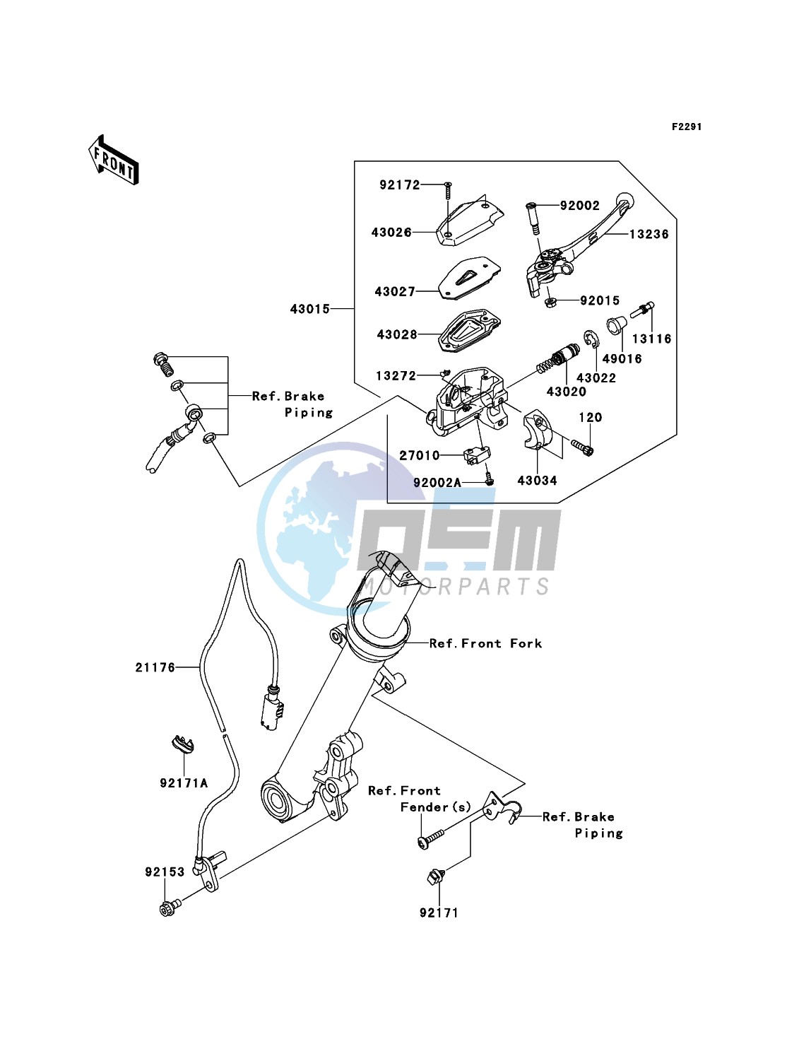 Front Master Cylinder