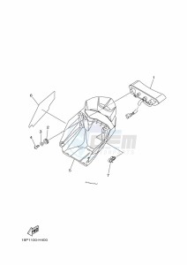 YFZ450R (BW2T) drawing TAILLIGHT