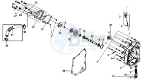 CITYCOM 300 EFI drawing COVER RIGHT