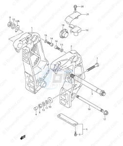 DF 100 drawing Clamp Bracket