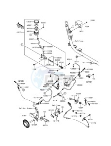 VULCAN 1700 NOMAD ABS VN1700DFF GB XX (EU ME A(FRICA) drawing Rear Master Cylinder