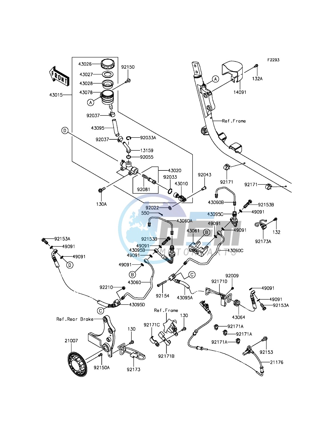 Rear Master Cylinder