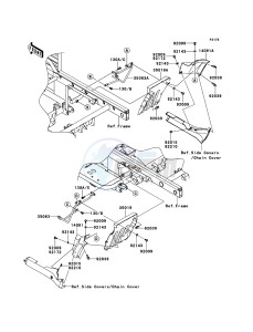 MULE_4010_DIESEL_4X4 KAF950FDF EU drawing Flap