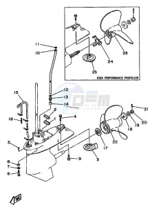 25B drawing LOWER-CASING-x-DRIVE