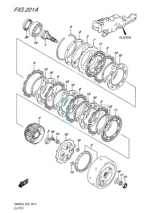 AN650 BURGMAN EU drawing CLUTCH