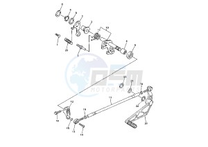 YZF R7 OW02 750 drawing SHIFT SHAFT