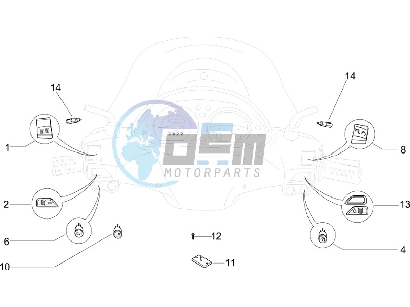 Selectors - Switches - Buttons