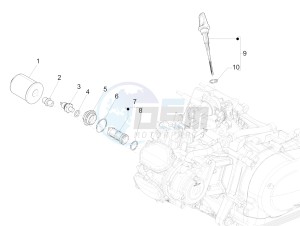 MEDLEY 125 4T IE ABS E4 2020 (APAC) drawing Flywheel magneto cover - Oil filter