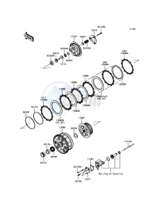 NINJA H2 / NINJA H2 CARBON ZX1000XHFA XX (EU ME A(FRICA) drawing Clutch