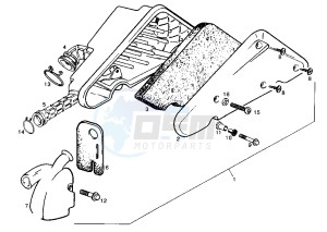 ATLANTIS LC - 50 cc drawing INTAKE