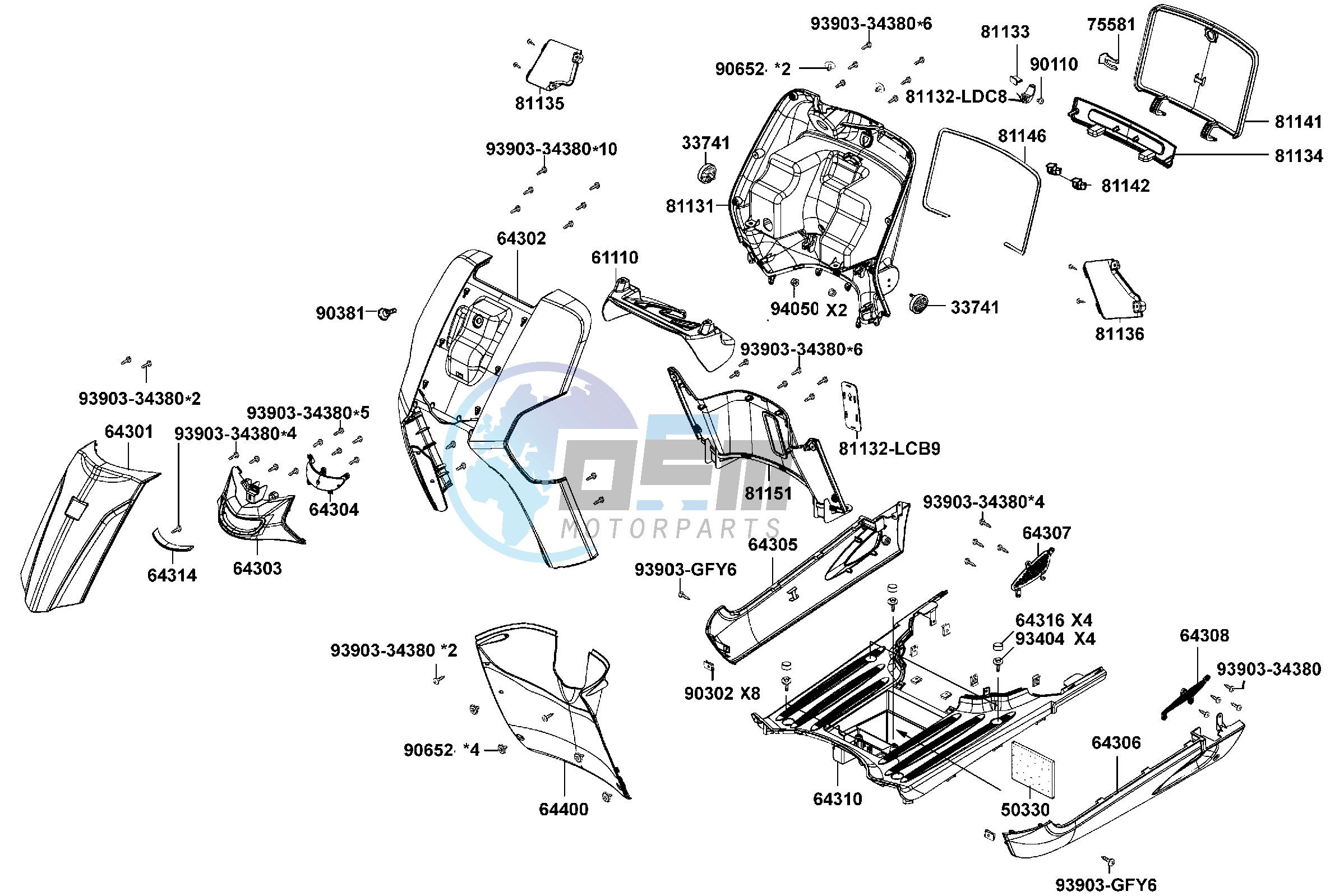 Front Cover- Front Fender