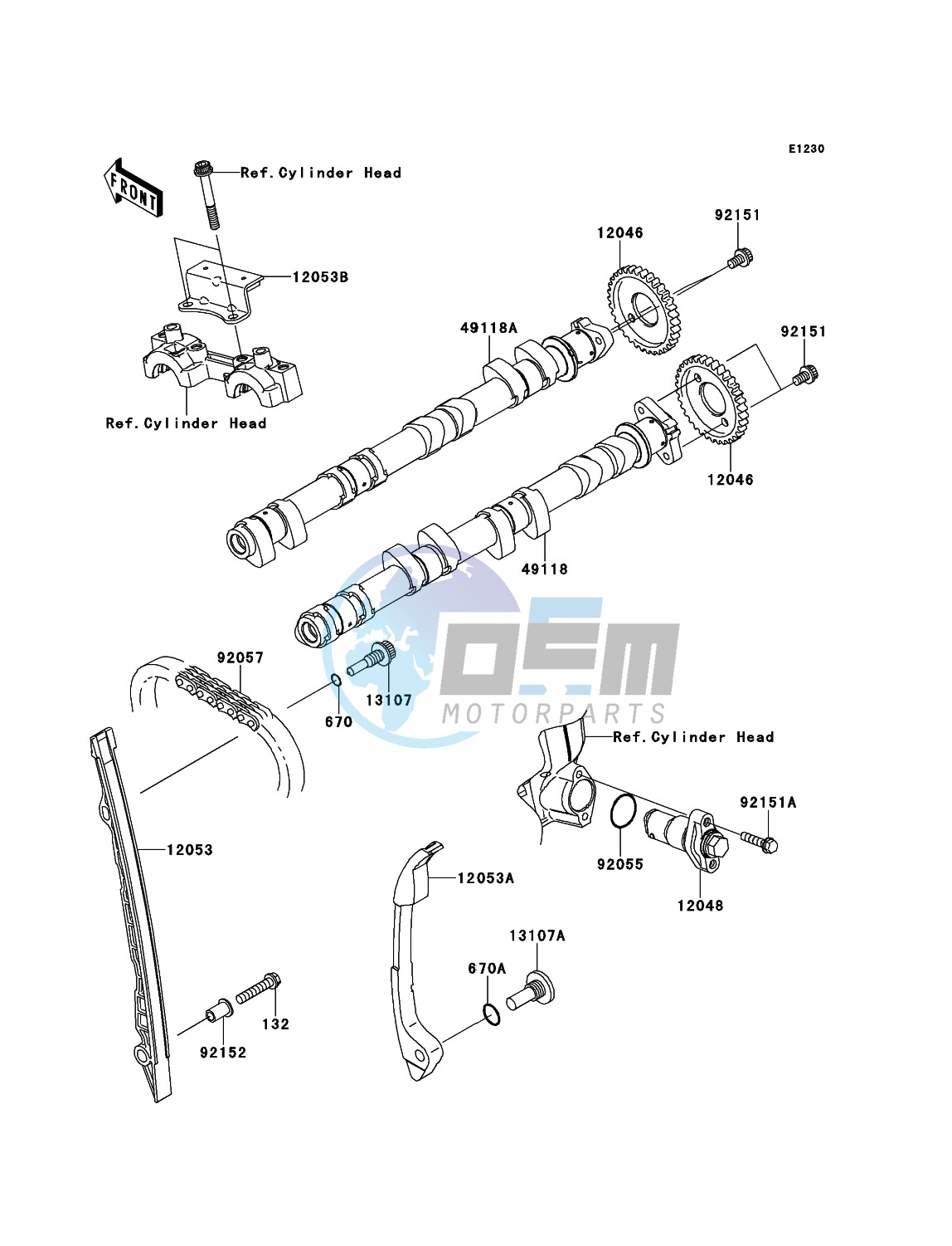 Camshaft(s)/Tensioner