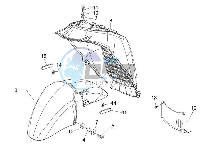 Wheel housing - Mudguard