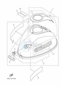 F2-5BMHL drawing FAIRING-UPPER