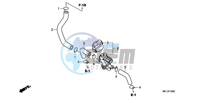 AIR INJECTION CONTROL VALVE