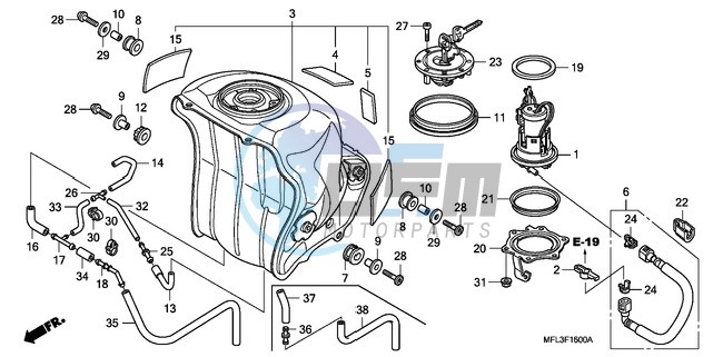 FUEL TANK/FUEL PUMP