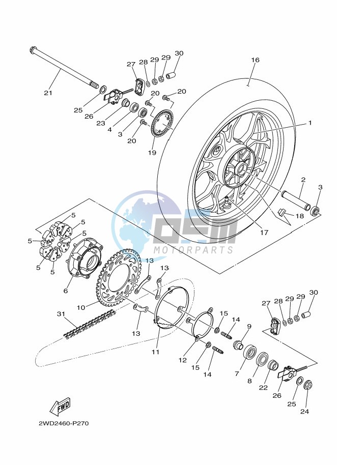 REAR WHEEL