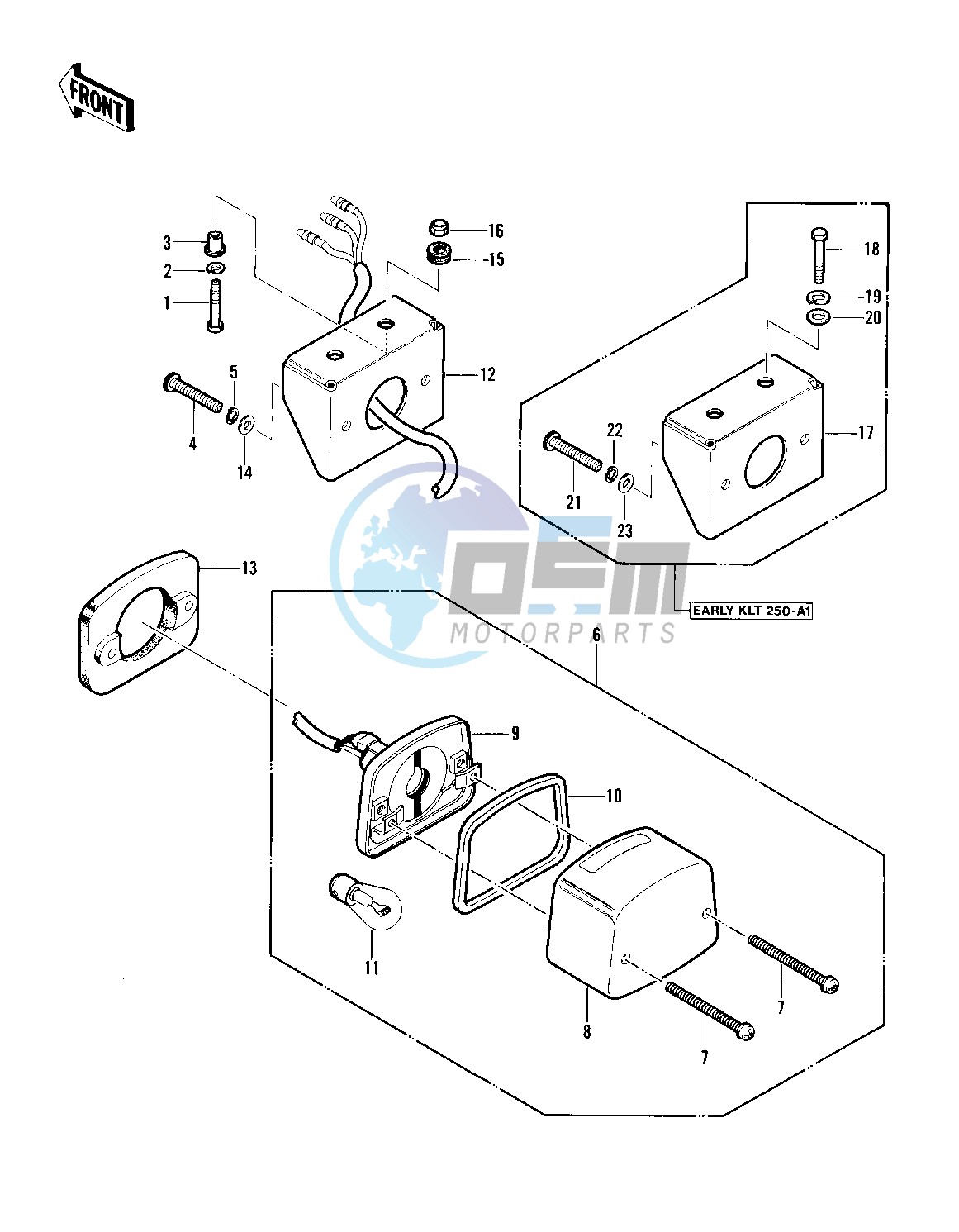 TAILLIGHT -- 82 A1- -