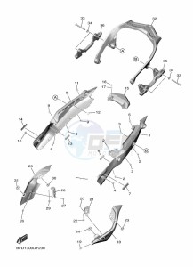 NIKEN GT MXT890D (BFD1) drawing SIDE COVER