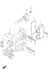 DF 200A drawing Rectifier/Ignition Coil