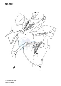 LT-R450 (E19) drawing FRONT FENDER (LT-R450ZK9)