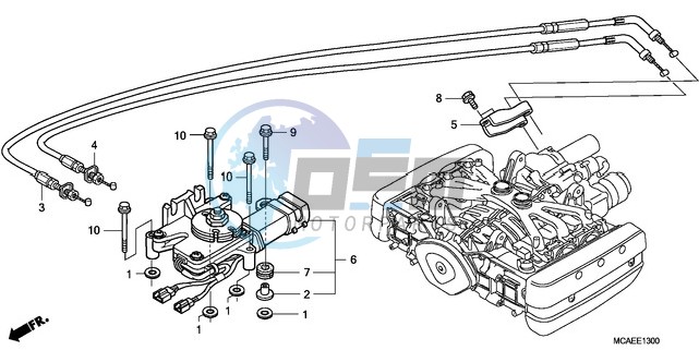 REVERSE SHIFT ACTUATOR