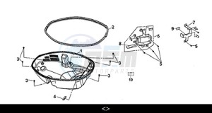 JOYRIDE 300 16" (LJ30W4-EU) (M3) drawing LUGGAGE BOX