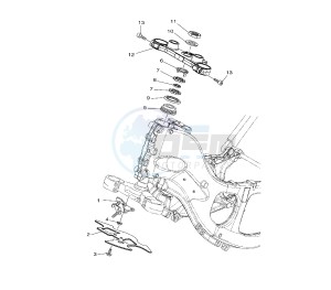 XP T-MAX SV 500 drawing STEERING