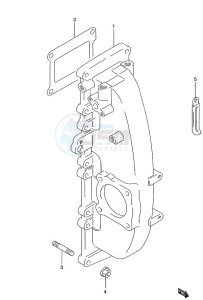 DT 140 drawing Intake Manifold (DT140EFI