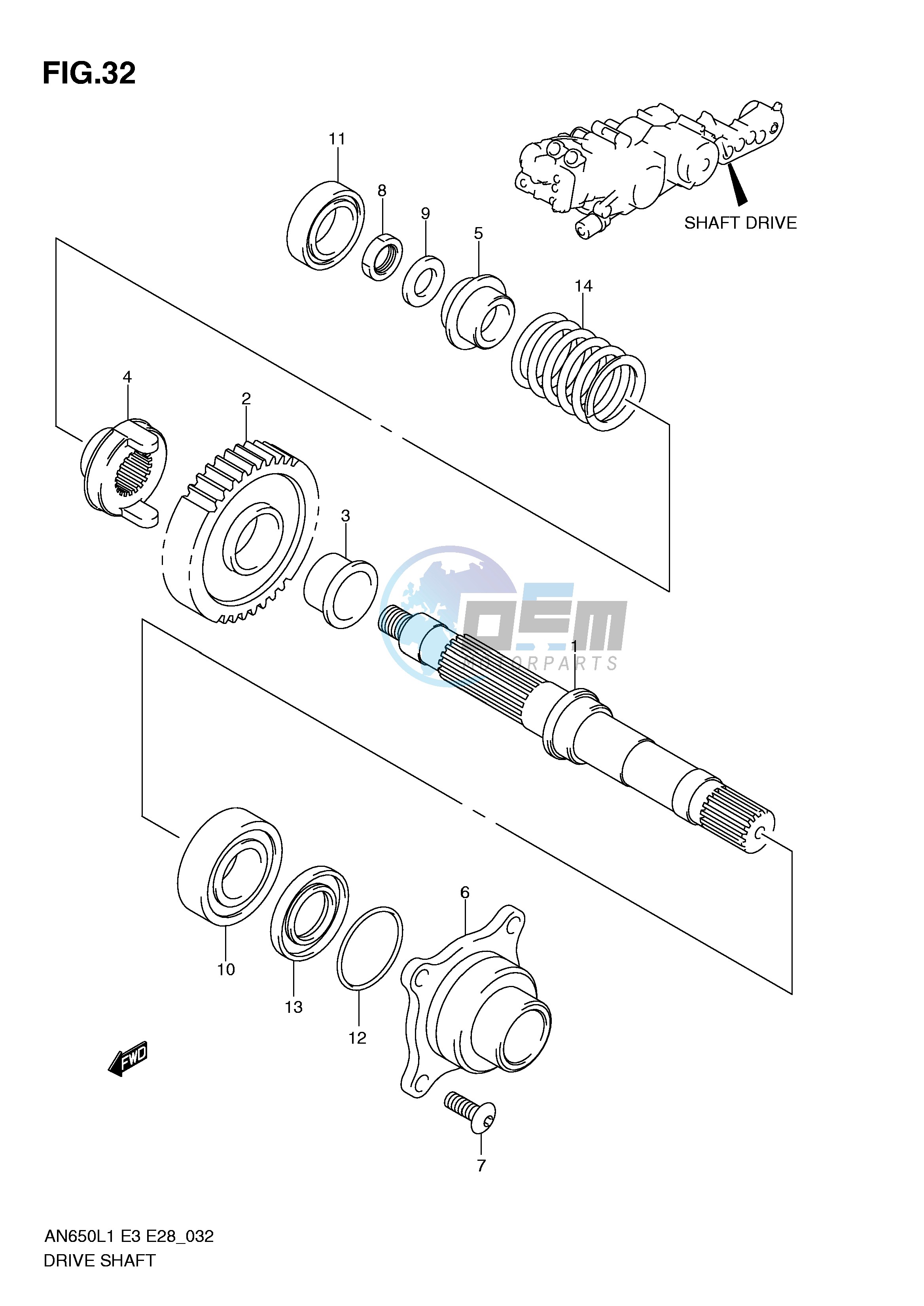 SHAFT DRIVE