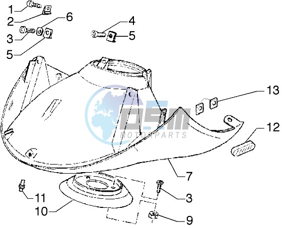 Front mudguard