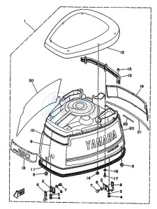 L150CETO drawing FAIRING-UPPER