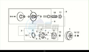 HD 300 (LS30W2Z1-EU) (M2) drawing DRIVEPLATEASSY. / HD300 (LS30W2Z1-EU) (M2)