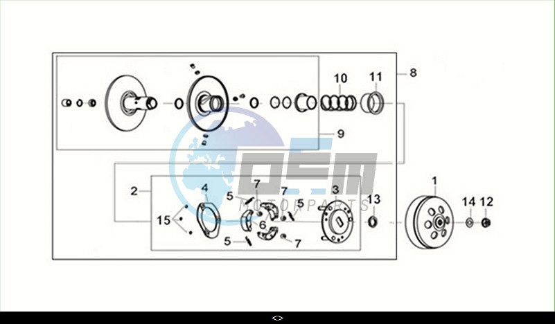 DRIVEPLATEASSY. / HD300 (LS30W2Z1-EU) (M2)