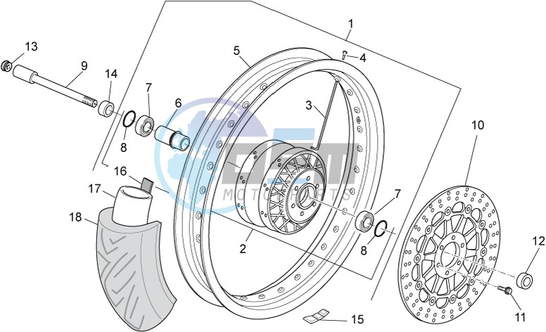 Front wheel