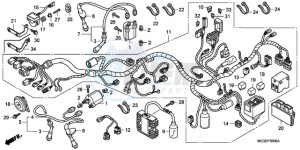 VT750CA9 Korea - (KO / ST) drawing WIRE HARNESS