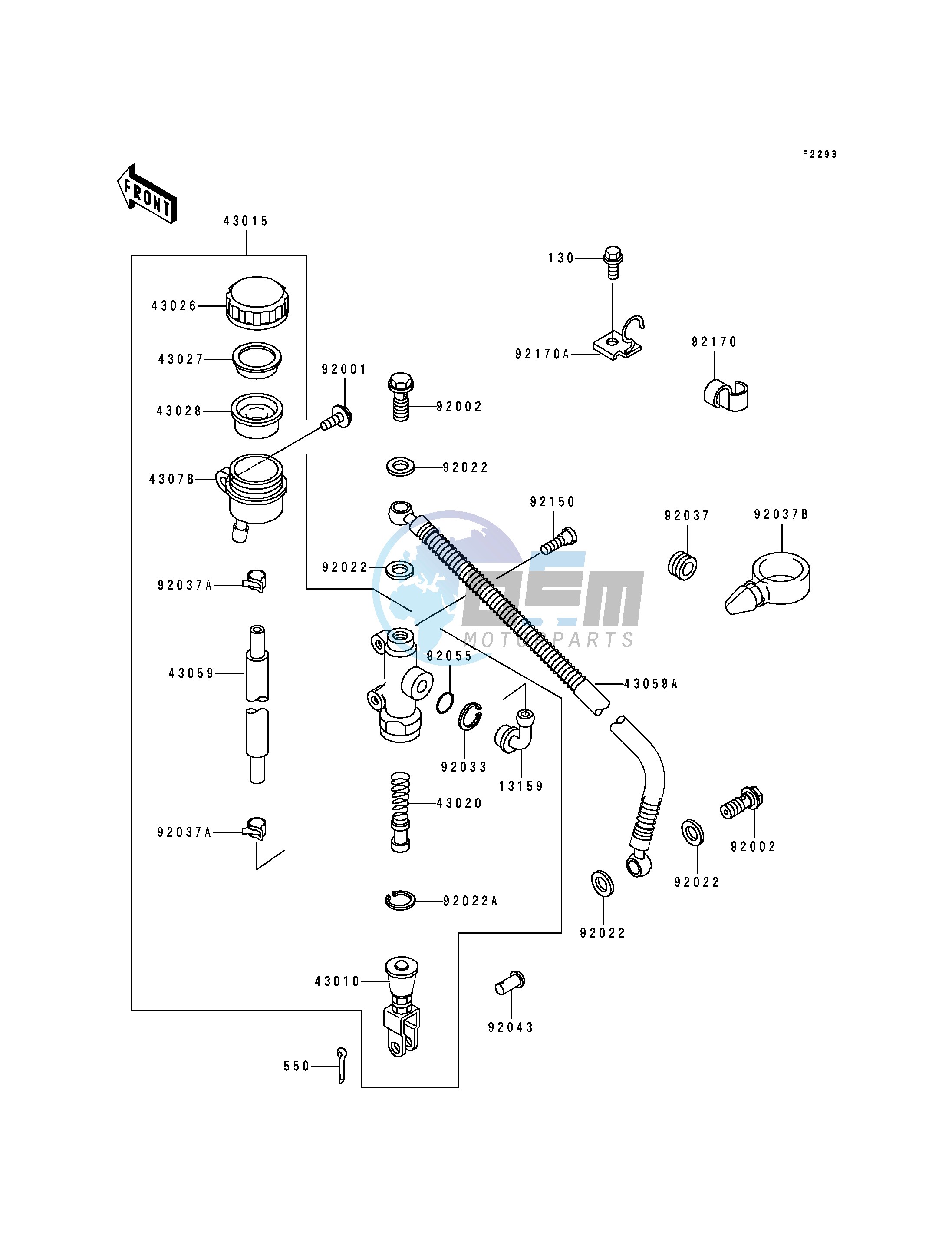 REAR MASTER CYLINDER